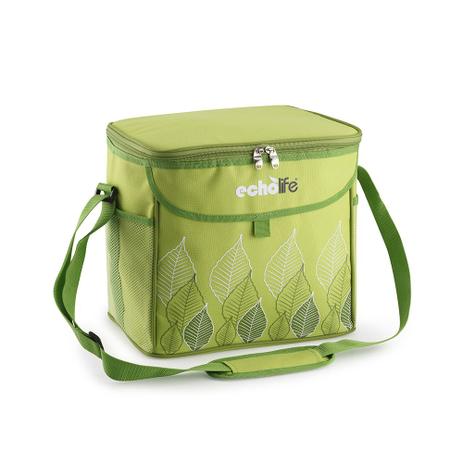 Bolsa Térmica Green com Alça Ajustável 19L Echolife Menor preço em Bolsa Térmica Green com Alça Ajustável 19L Echolife