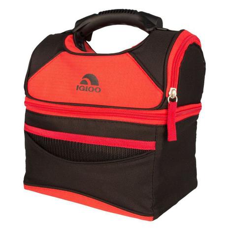 Bolsa térmica Igloo com 2 compartimentos de alta refrigeração com capacidade para 6 litros Playmate 9 latas Menor preço em Bolsa térmica Igloo com 2 compartimentos de alta refrigeração com capacidade para 6 litros Playmate 9 latas