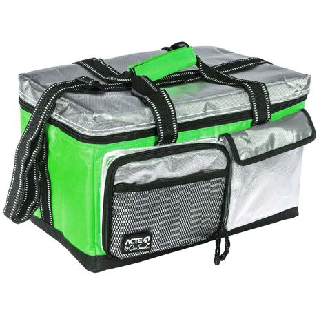 Bolsa Térmica Lunch Box 15 Litros Grande Verde A49 Acte Menor preço em Bolsa Térmica Lunch Box 15 Litros Grande Verde A49 Acte