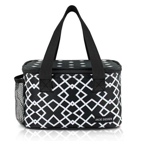 Bolsa térmica marmita lanche academia fitness com bolso lateral para garrafa e alça jacki design pre Menor preço em Bolsa térmica marmita lanche academia fitness com bolso lateral para garrafa e alça jacki design pre