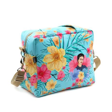 floral cooler bolsa