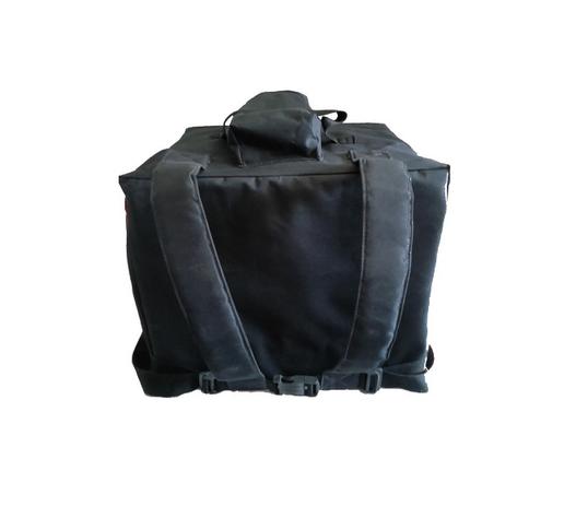 Bolsa Térmica Motoboy para Pizza com 05 Portas Refrigerantes e Isopor 45 litros. Costura reforçada. - Proter capas Menor preço em Bolsa Térmica Motoboy para Pizza com 05 Portas Refrigerantes e Isopor 45 litros. Costura reforçada. - Proter capas