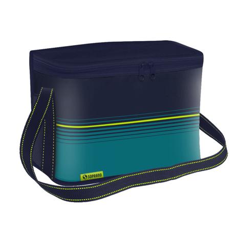Bolsa Térmica Pop 9,5L Soprano Azul Menor preço em Bolsa Térmica Pop 9,5L Soprano Azul