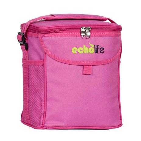 Bolsa Térmica Rosa 9 Litros Echolife Menor preço em Bolsa Térmica Rosa 9 Litros Echolife