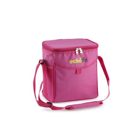 Bolsa Térmica Rosa com Alça Ajustável 9 Litros Echolife Menor preço em Bolsa Térmica Rosa com Alça Ajustável 9 Litros Echolife