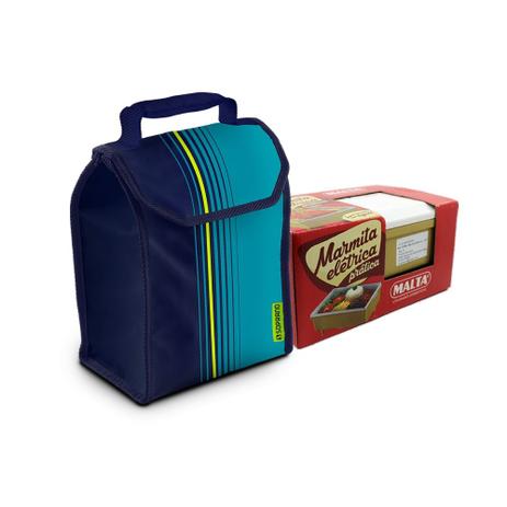 Bolsa Térmica Soprano 4,2 Azul Marmita Elétrica 110v Menor preço em Bolsa Térmica Soprano 4,2 Azul Marmita Elétrica 110v