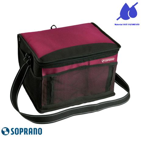 Bolsa Térmica Tropical 12 Litros Soprano Vermelha Menor preço em Bolsa Térmica Tropical 12 Litros Soprano Vermelha