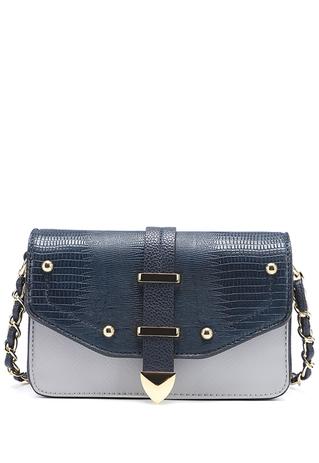 Bolsa tiracolo macadamia azul Menor preço em Bolsa tiracolo macadamia azul