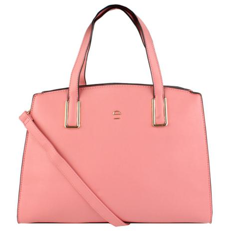 Bolsa Tote/Shopper Casual, rosa - Le Postiche Menor preço em Bolsa Tote/Shopper Casual, rosa - Le Postiche