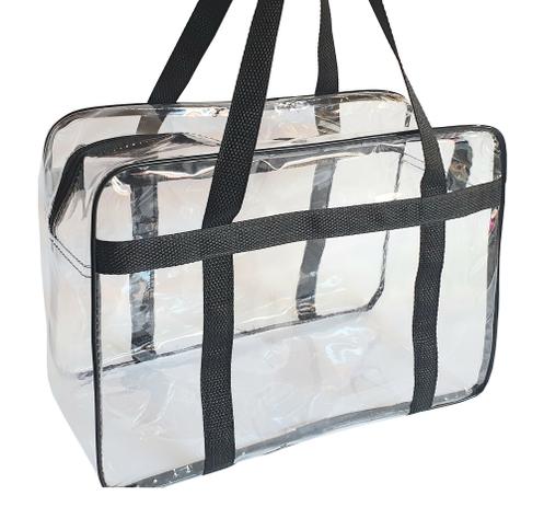 clear duffle bolsa