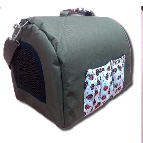 Bolsa Transporte Pets M Caixa Cães Gatos Cachorros Joaninha - Kipdog Menor preço em Bolsa Transporte Pets M Caixa Cães Gatos Cachorros Joaninha - Kipdog