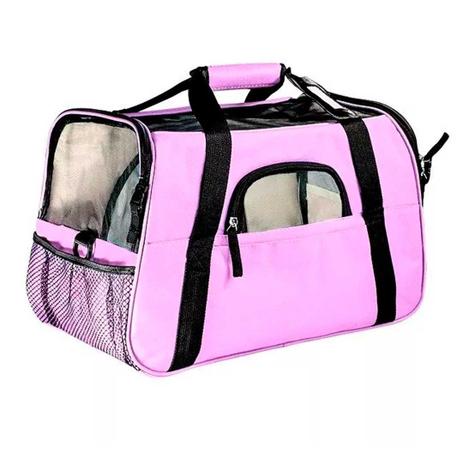 Bolsa Transporte The Dogs Pet Grande Rosa Menor preço em Bolsa Transporte The Dogs Pet Grande Rosa