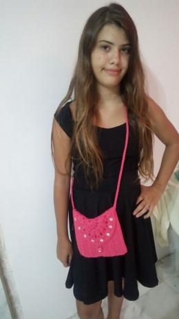 waist bolsa crochet