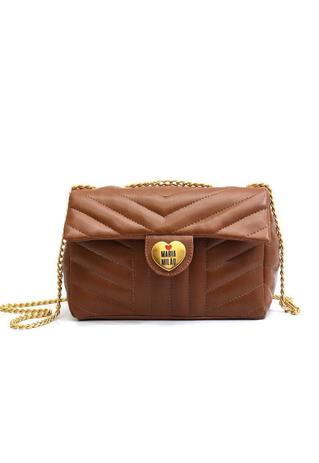 Bolsa Transversal Feminina Maria Milão Alça Fixa Textura Menor preço em Bolsa Transversal Feminina Maria Milão Alça Fixa Textura