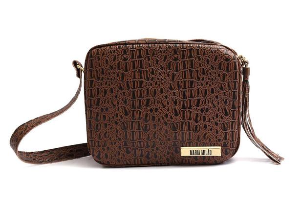 Bolsa Transversal Feminina Maria Milão Mini Bag Caramelo Menor preço em Bolsa Transversal Feminina Maria Milão Mini Bag Caramelo