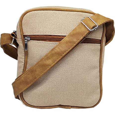 Bolsa Use Fast Carteiro Lona Pequena- Bege Menor preço em Bolsa Use Fast Carteiro Lona Pequena- Bege