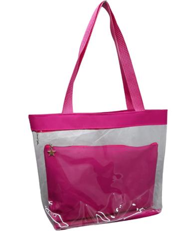 beach bolsa pink