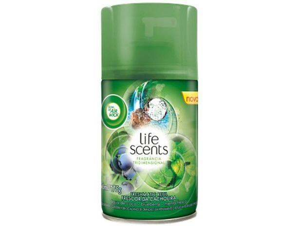 Bom Ar Air Wick Freshmatic Life Scents Automático - Refil Frescor da Cachoeira 250ml Menor preço em Bom Ar Air Wick Freshmatic Life Scents Automático - Refil Frescor da Cachoeira 250ml