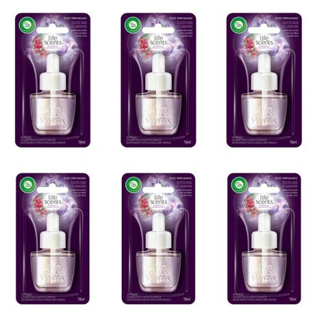 Bom Ar Doces Dias De Lavanda Desodorizador Eletrônico Refil 16ml (Kit C/06) Menor preço em Bom Ar Doces Dias De Lavanda Desodorizador Eletrônico Refil 16ml (Kit C/06)