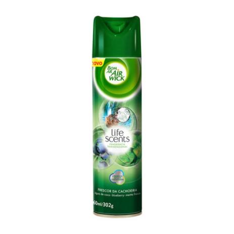 Bom Ar Frescor Da Cachoeira Desodorizador Aerosol 360ml Menor preço em Bom Ar Frescor Da Cachoeira Desodorizador Aerosol 360ml
