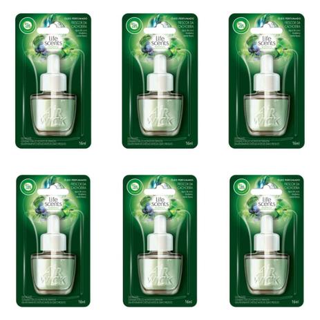 Bom Ar Frescor Da Cachoeira Desodorizador Eletrônico Refil 16ml (Kit C/06) Menor preço em Bom Ar Frescor Da Cachoeira Desodorizador Eletrônico Refil 16ml (Kit C/06)