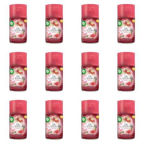 Bom Ar Jardim Místico Desodorizador Automático Refil 250ml (Kit C/12) Menor preço em Bom Ar Jardim Místico Desodorizador Automático Refil 250ml (Kit C/12)