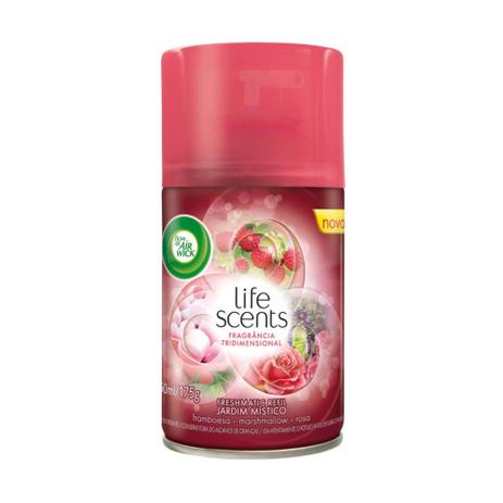Bom Ar Jardim Místico Desodorizador Automático Refil 250ml Menor preço em Bom Ar Jardim Místico Desodorizador Automático Refil 250ml