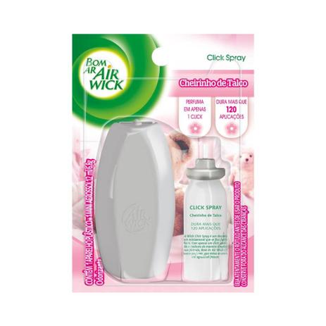 Bom Ar Talco Desodorizador Aparelho + Click 12ml é ruim? Bom Ar Talco Desodorizador Aparelho + Click 12ml é boa?