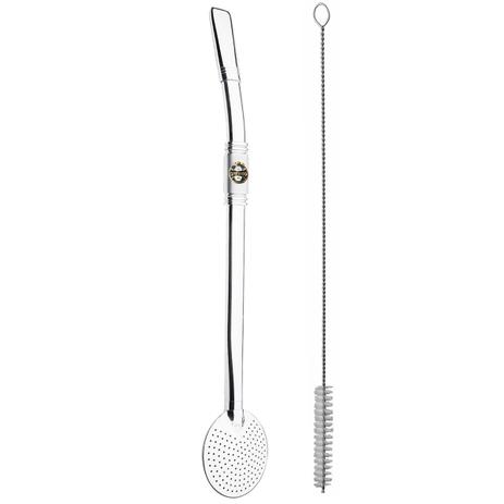 Bomba 25cm Chimarrão Tererê Pingente Times Aço Inox Grêmio - Zanline Menor preço em Bomba 25cm Chimarrão Tererê Pingente Times Aço Inox Grêmio - Zanline