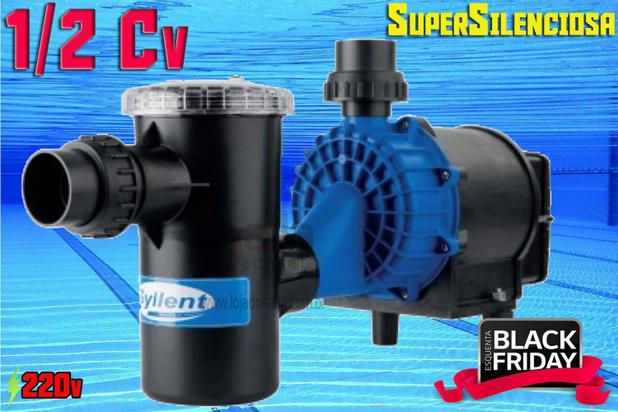 Bomba Água Centrífuga p/Piscina 1/2 CV 220v PF42E0313AS Syllent Aqquant com Pré-Filtro Menor preço em Bomba Água Centrífuga p/Piscina 1/2 CV 220v PF42E0313AS Syllent Aqquant com Pré-Filtro