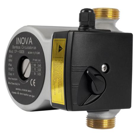 Bomba Circuladora Inova Gp-100 C (Ferro) 1/6 Cv 220V - Mono. Menor preço em Bomba Circuladora Inova Gp-100 C (Ferro) 1/6 Cv 220V - Mono.