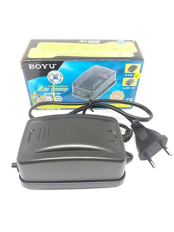 Bomba Compressor de Ar Boyu Oxigênio Para Aquário 220V Menor preço em Bomba Compressor de Ar Boyu Oxigênio Para Aquário 220V