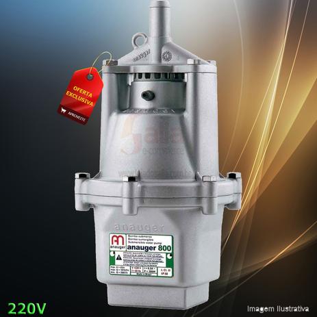Bomba Dágua Elétrica Submersa Vibratória 800 220V 380w Anauger Água Limpa Menor preço em Bomba Dágua Elétrica Submersa Vibratória 800 220V 380w Anauger Água Limpa