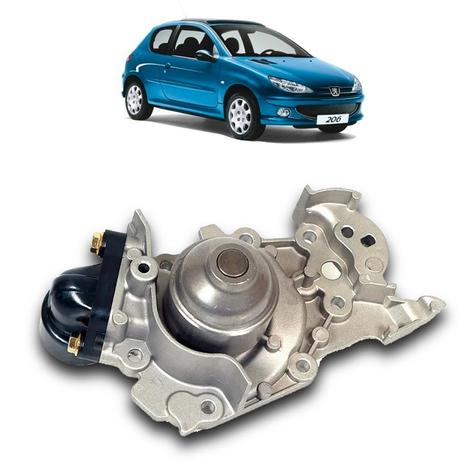 Bomba Dagua Peugeot 206 1.0 16v D4f 2001 Á 2010 - Starke Menor preço em Bomba Dagua Peugeot 206 1.0 16v D4f 2001 Á 2010 - Starke
