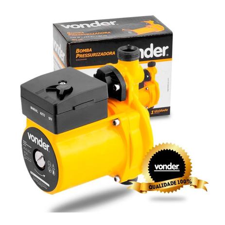 Bomba Dágua Pressurizadora 3/4 220v ou 110v Bpv120 Vonder é boa?