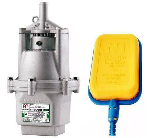 Bomba Dagua Submersa Vibratória Anauger 800 1970/hora + Chave Bóia Anauger 110V é ruim? Bomba Dagua Submersa Vibratória Anauger 800 1970/hora + Chave Bóia Anauger 110V é boa?