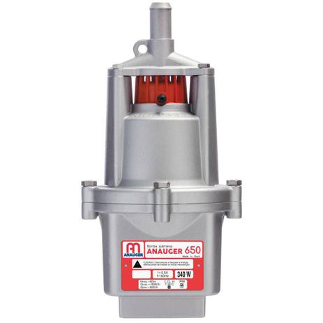Bomba De Água Submersa Para Poço Anauger 650 5g 127v 340w é boa?