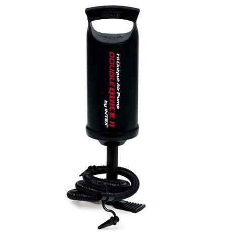 Bomba de Ar Manual com 3 bicos Double Quick II - Intex Menor preço em Bomba de Ar Manual com 3 bicos Double Quick II - Intex