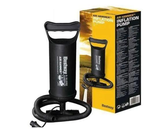 Bomba De Ar Manual Encher Brinquedos Infláveis Inflar Colchões Piscinas Bestway Menor preço em Bomba De Ar Manual Encher Brinquedos Infláveis Inflar Colchões Piscinas Bestway