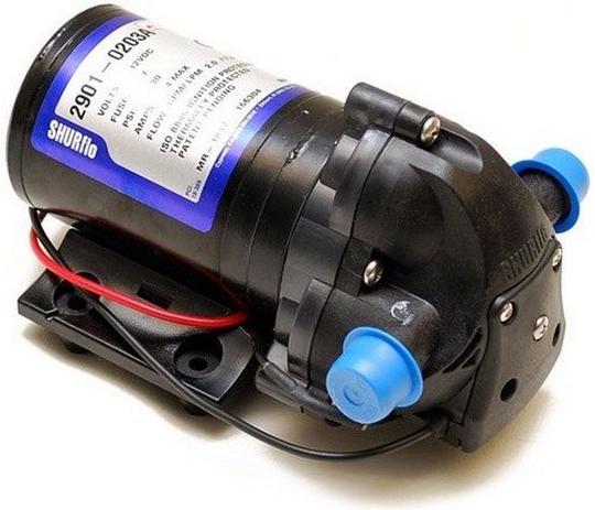 Bomba de Pressurização Marinizada Shurflo AQUA KING Junior 2.0 GPM 12V com Pressostato Modelo 2901-0203 Menor preço em Bomba de Pressurização Marinizada Shurflo AQUA KING Junior 2.0 GPM 12V com Pressostato Modelo 2901-0203