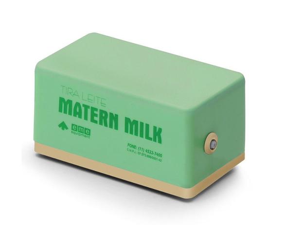 Bomba tira leite elétrico 220 V - Verde - Matern Milk 