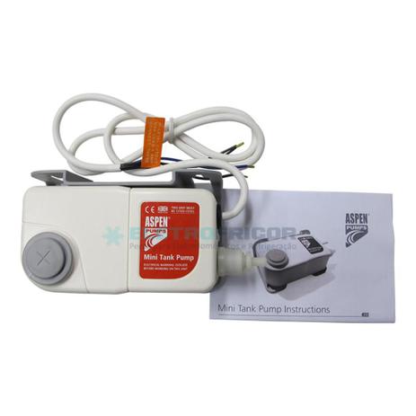 Bomba dreno ar condicionado split piso teto 36 48 60 80 btus 220v 50 l/h mini tank aspen pumps Menor preço em Bomba dreno ar condicionado split piso teto 36 48 60 80 btus 220v 50 l/h mini tank aspen pumps