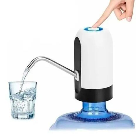 Bomba Elétrica Bebedouro Recarregável P/ Garrafão Galão Água Branco - Mega Compras Menor preço em Bomba Elétrica Bebedouro Recarregável P/ Garrafão Galão Água Branco - Mega Compras