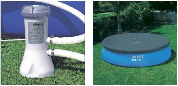 BOMBA FILTRANTE INTEX 2006 LH 110v + CAPA INTEX 3,66 M INFLÁVEL Menor preço em BOMBA FILTRANTE INTEX 2006 LH 110v + CAPA INTEX 3,66 M INFLÁVEL