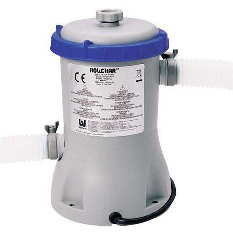 Bomba Filtrante Piscina Inflável 2006 l/h Bestway Com Filtro Menor preço em Bomba Filtrante Piscina Inflável 2006 l/h Bestway Com Filtro