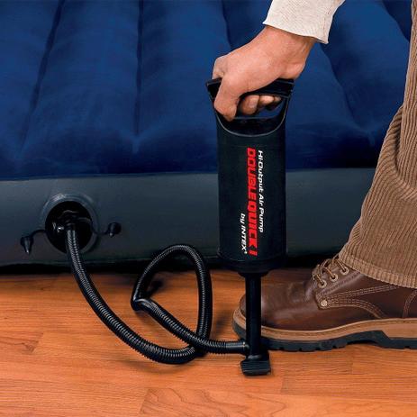 Bomba Manual com 3 bicos Double Quick II 36cm - Intex é boa?
