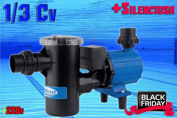 Bomba p/ Piscina Centrífuga Syllent Aqquant PF63E0312AS 1/3 CV Monofásico 220V c/ Pré-Filtro Menor preço em Bomba p/ Piscina Centrífuga Syllent Aqquant PF63E0312AS 1/3 CV Monofásico 220V c/ Pré-Filtro