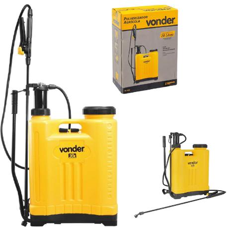 Bomba para Pulverização Agrícola Costal Manual Pulverizador 20 litros Passar Veneno Dedetizar Vonder Menor preço em Bomba para Pulverização Agrícola Costal Manual Pulverizador 20 litros Passar Veneno Dedetizar Vonder
