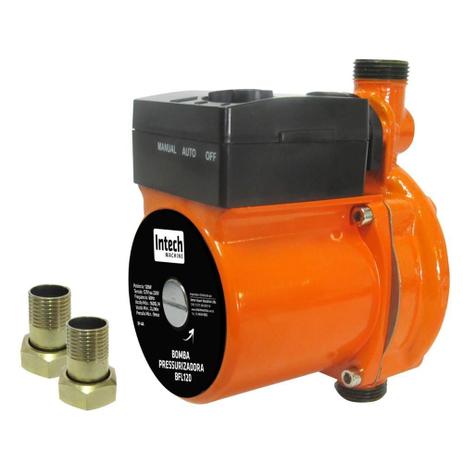 Bomba Pressurizadora 120w Bfl120 Intech Machine 127v Menor preço em Bomba Pressurizadora 120w Bfl120 Intech Machine 127v