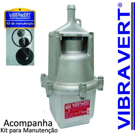 Bomba Submersa De Poço  + KIT DE MANUTENÇÃO Vibrinha 125V - Vibra vert é boa?